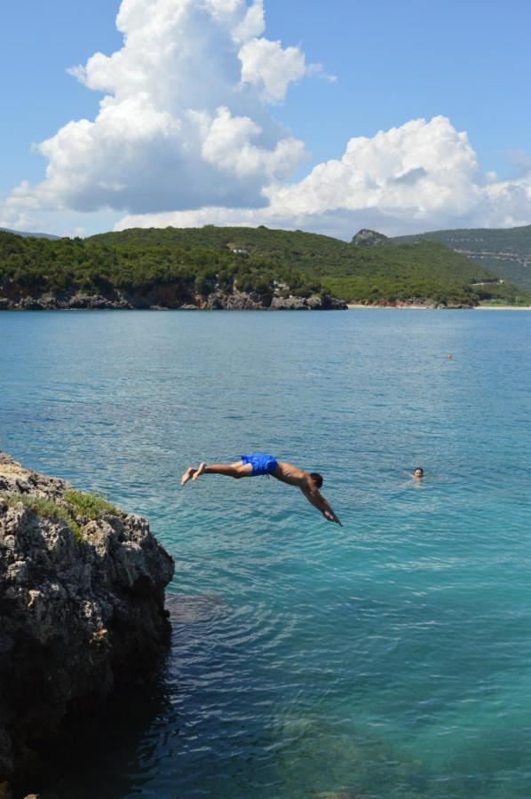 Hotel Kalimera Apartments Ammoudia Bagian luar foto